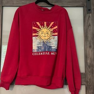 Celestial sun hoodie